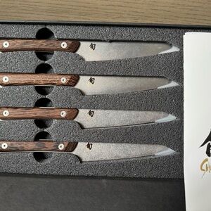 Shun Kanso 4 Pc Steak Knives